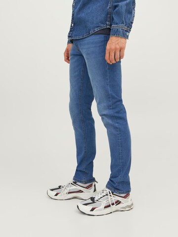 JACK & JONES - Slimfit Calças de ganga 'Glenn' em azul