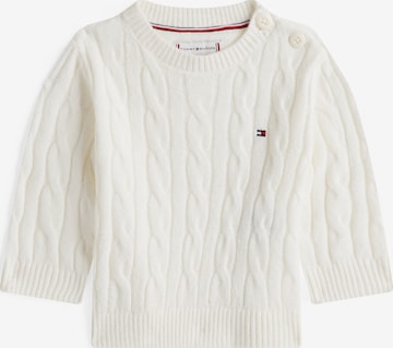 TOMMY HILFIGER Pullover in Weiß: Vorderseite