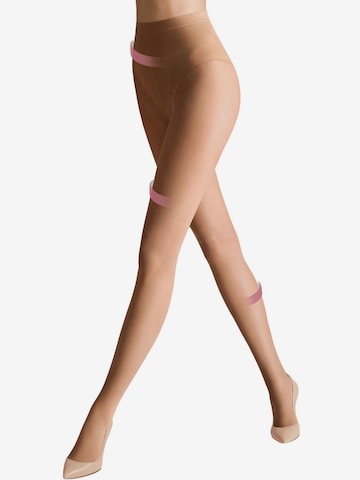 Collants 'Tummy' Wolford en beige : devant