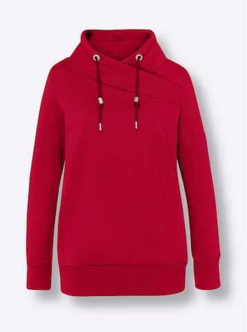 Sweat-shirt heine en rouge