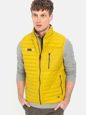 CAMEL ACTIVE Vest in Yellow: front
