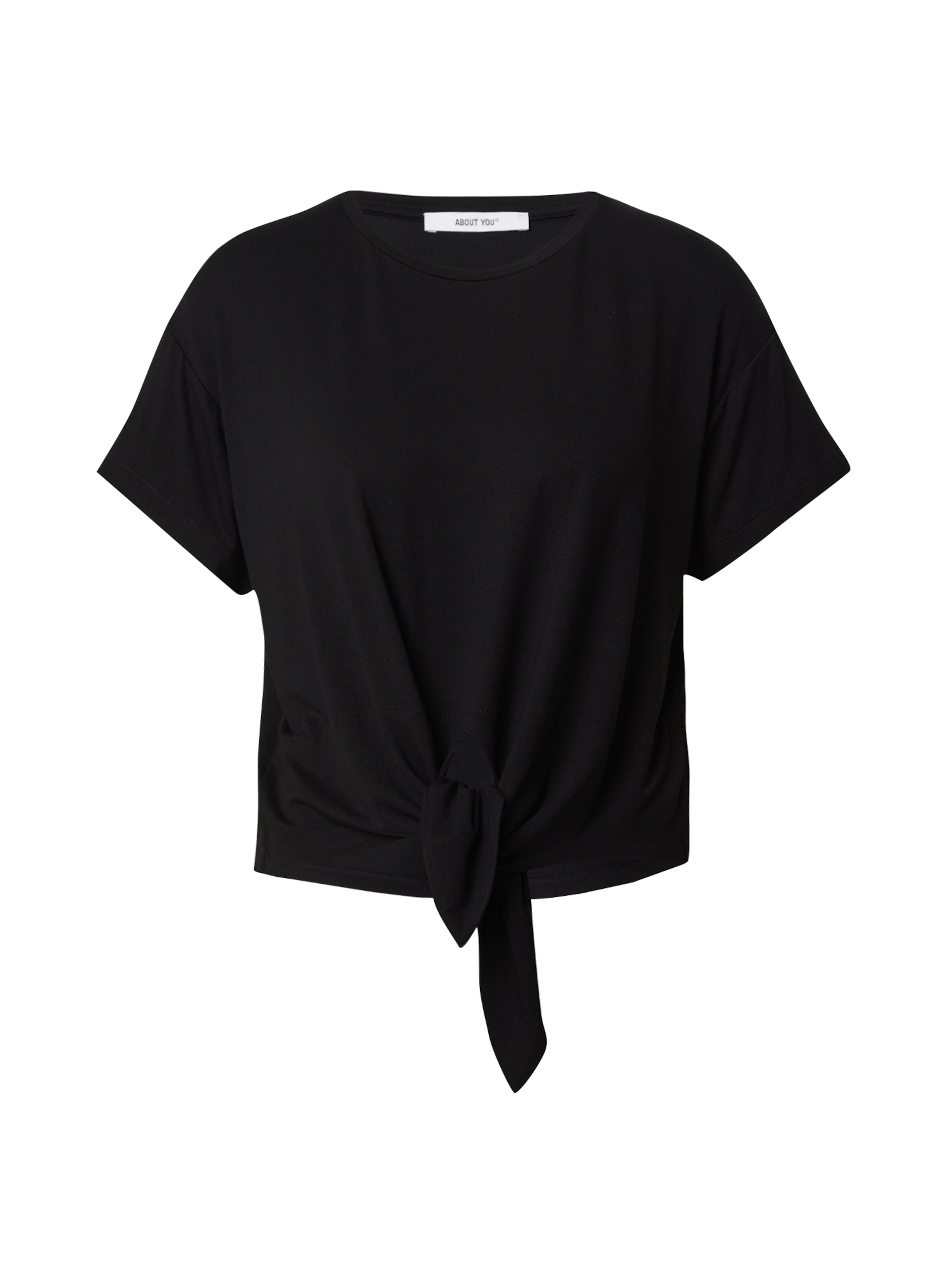Maglietta 'Lavina' di ABOUT YOU in nero: frontale