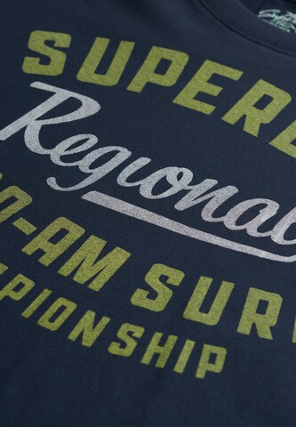 T-shirt 'Lo-Fi' Superdry en bleu