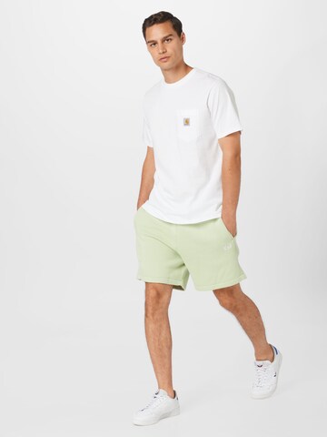 Abercrombie & Fitch Loose fit Pants 'LAUREL' in Green