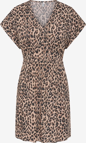 Robe 'ONLNova' ONLY en beige : devant