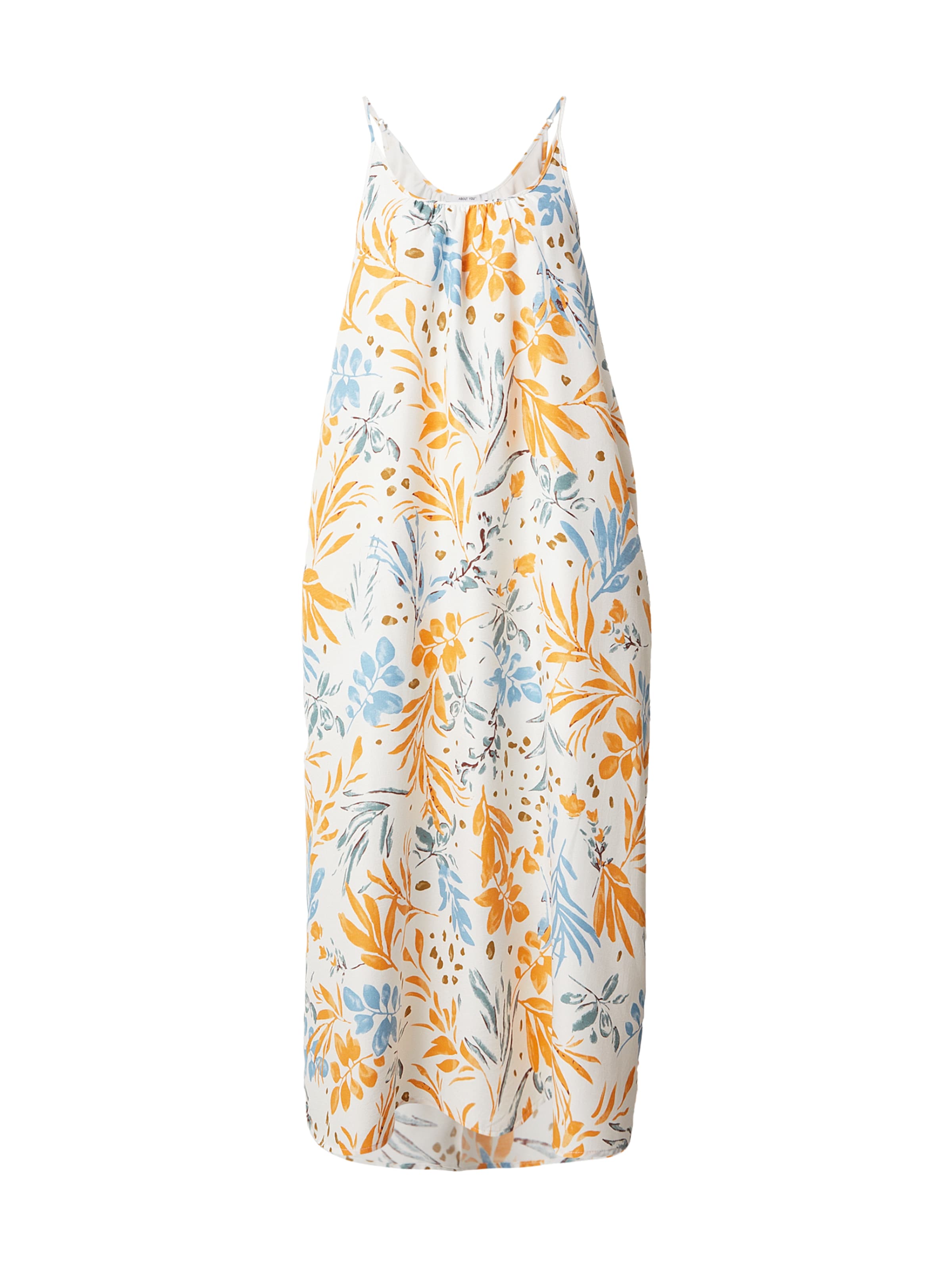 ABOUT YOU Καλοκαιρινό φόρεμα 'Edina' σε λευκό: μπροστά