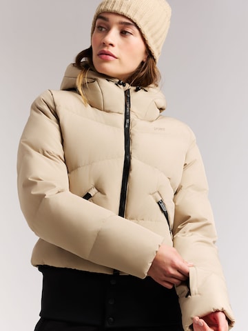 PROTEST Sportjacke 'PRTPreppy'‌‌‌ in Braun