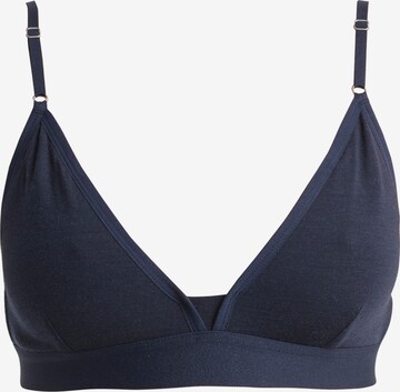 Soutien-gorge de sport 'Siren' ICEBREAKER en bleu : devant