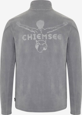 CHIEMSEE Fleece Jacket in Grey