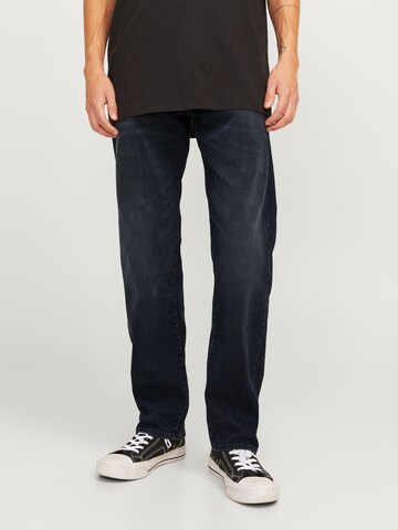 Regular Jeans de la JACK & JONES pe albastru: față