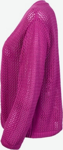 LIEBLINGSSTÜCK Knit Cardigan 'Eduada' in Pink