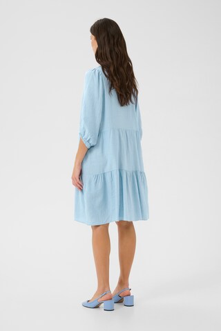 Cream Blusenkleid in Blau