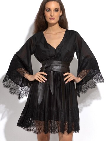 JIORO Dress 'ESSENTIALS' in Black