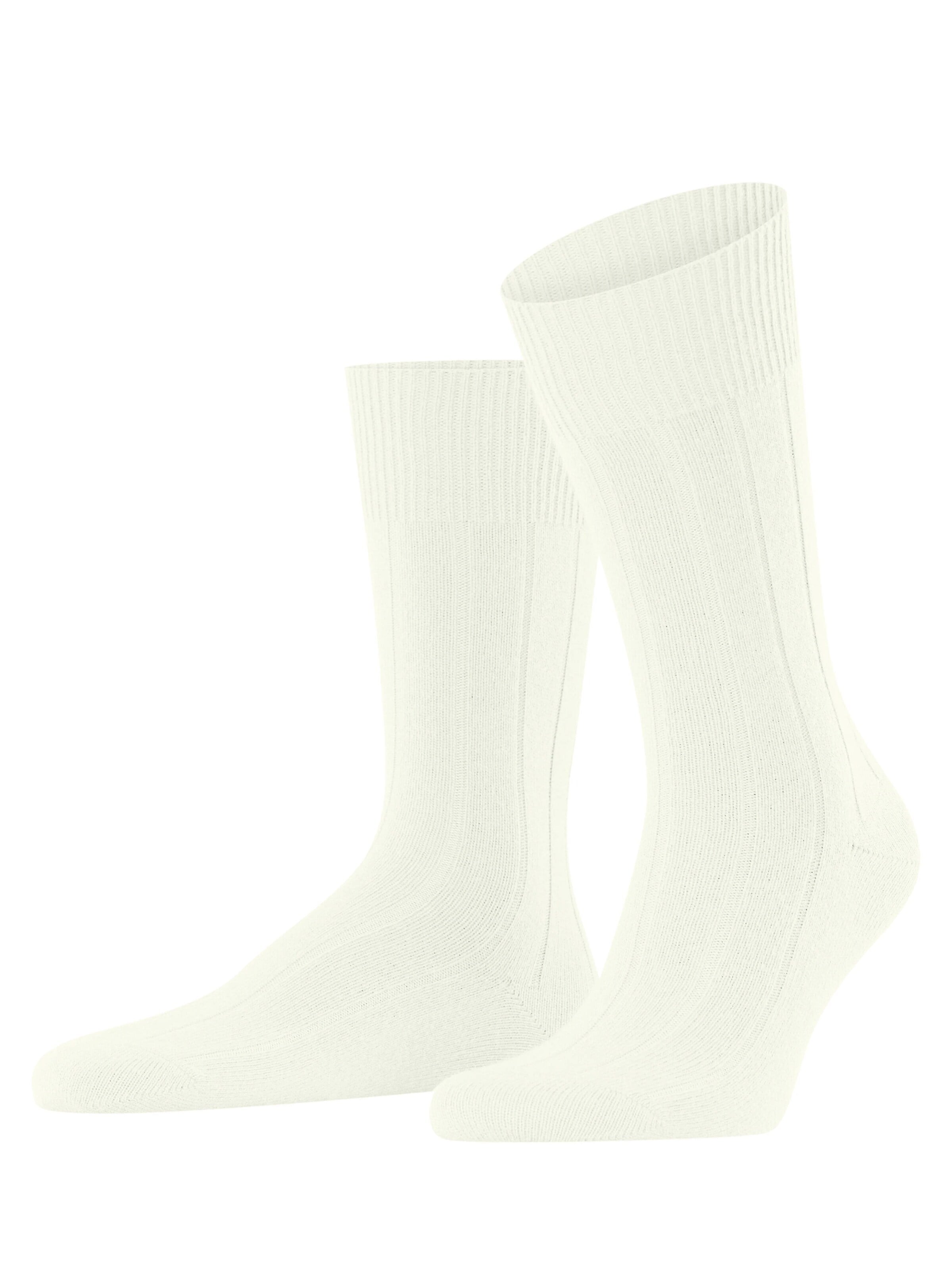 FALKE Socks 'Lhasa Rib' in White: front