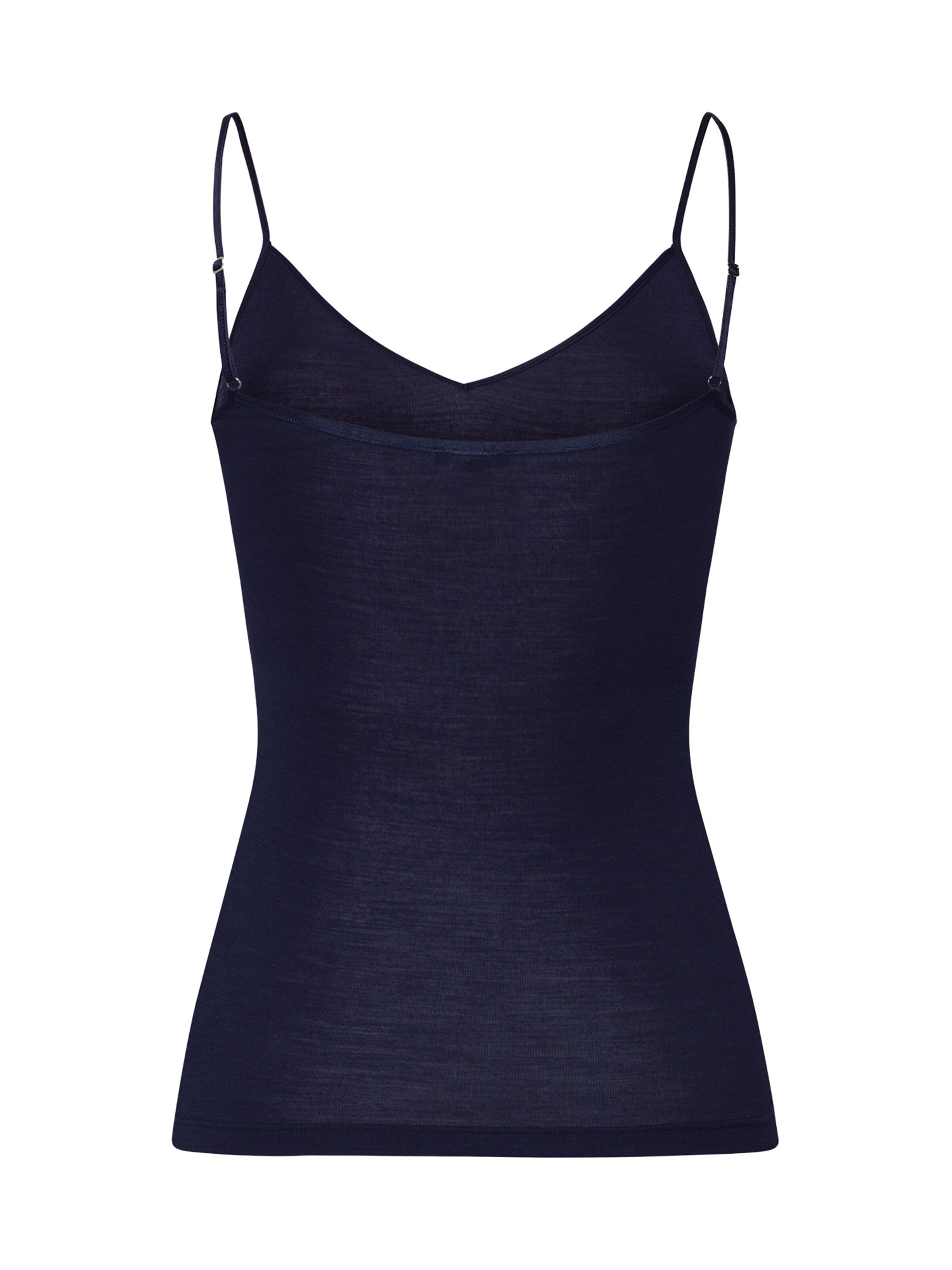 Hanro Top ' Woolen Silk ' in Blue