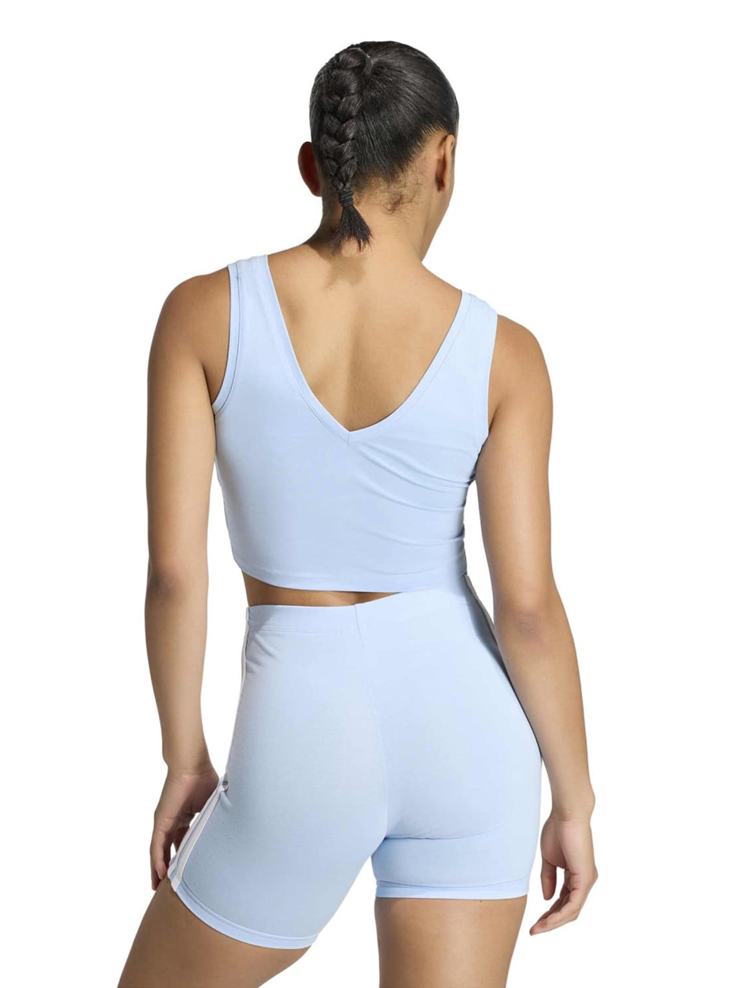 ADIDAS SPORTSWEAR - Top deportivo 'Essentials' en azul