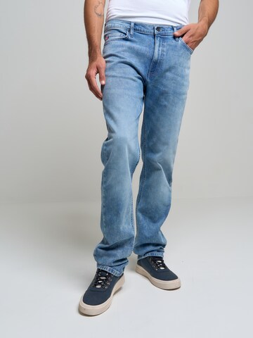 BIG STAR Regular Jeans 'Colt' in Blauw: voorkant