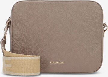Coccinelle Crossbody Bag 'Tebe' in Grey: front