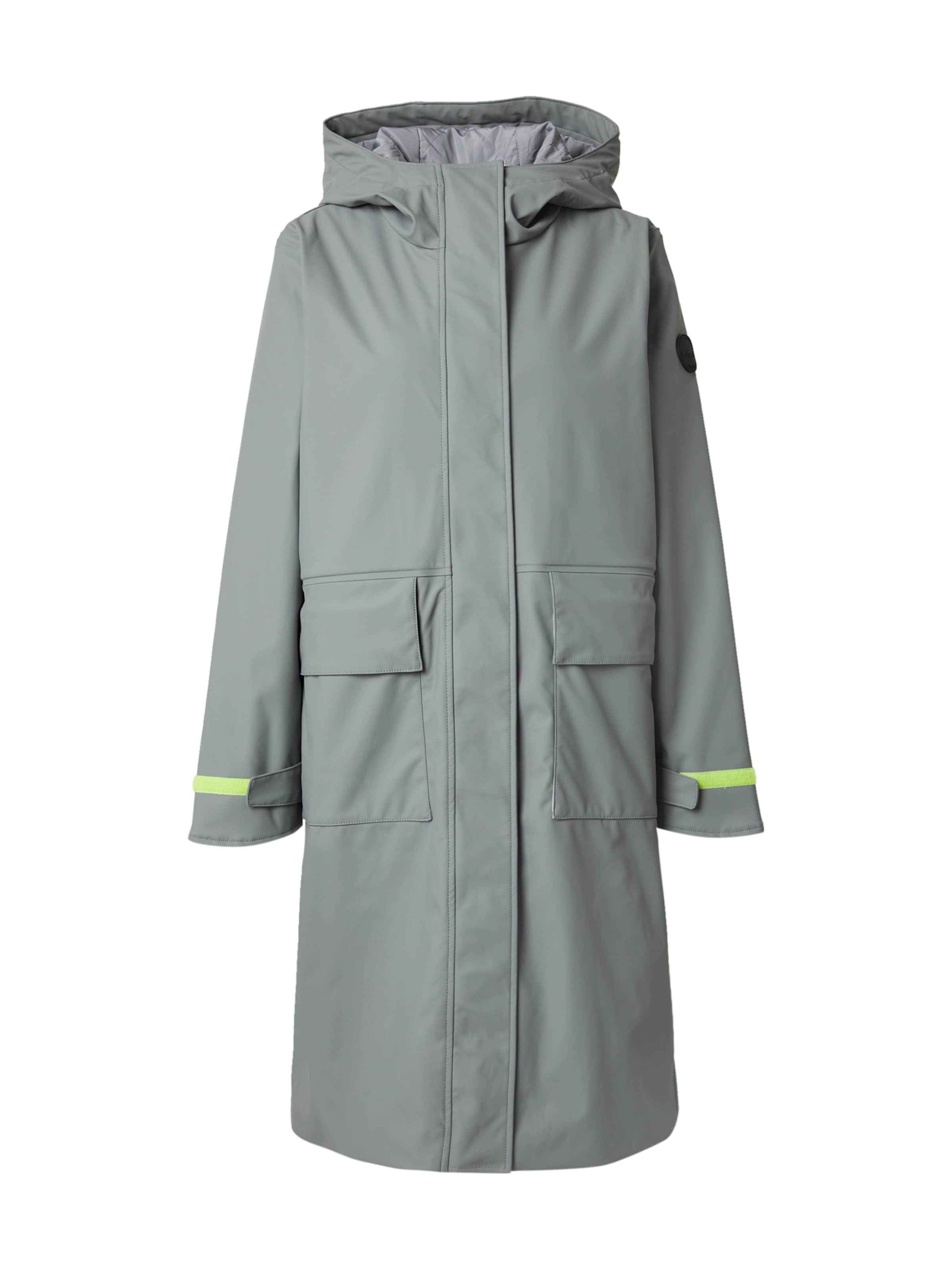 No. 1 Como Between-Seasons Coat in Grey: front