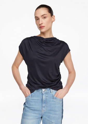 COMMA T-Shirt in Blau: Vorderseite