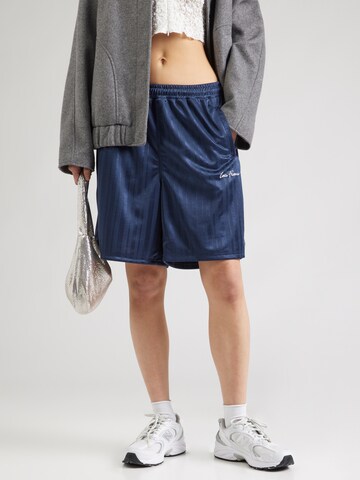 iets frans Loose fit Trousers 'HARRI' in Blue: front
