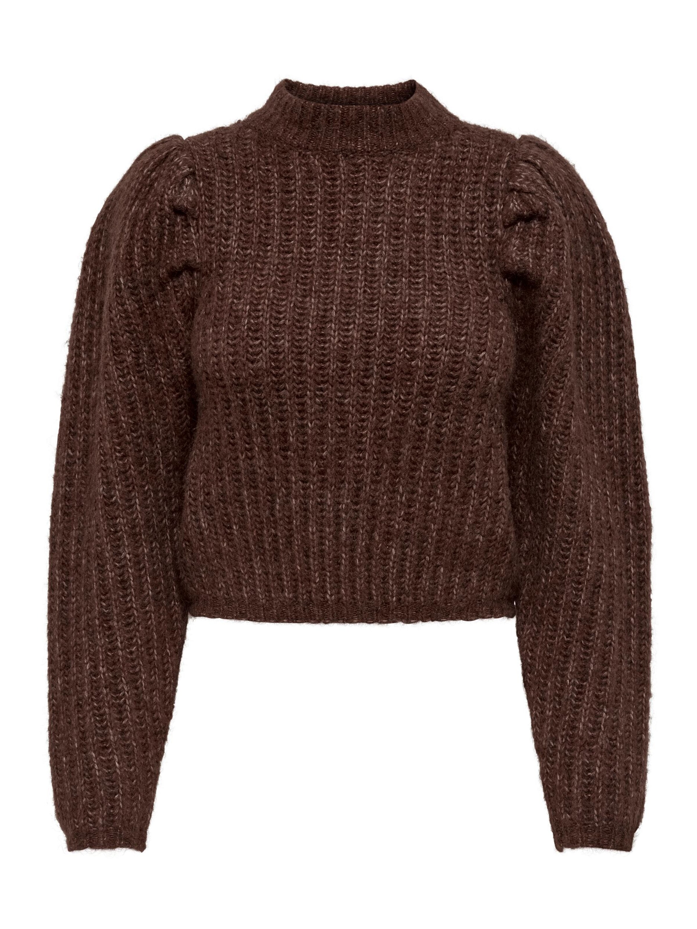 Pull-over ONLY en marron : devant
