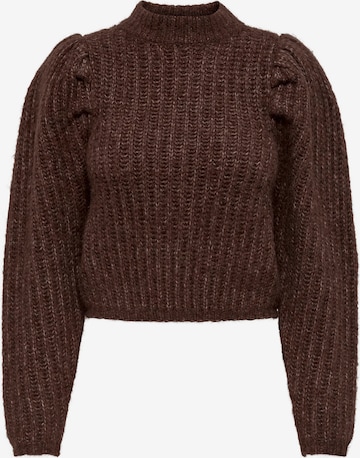 ONLY Sweter w kolorze brązowy: przód