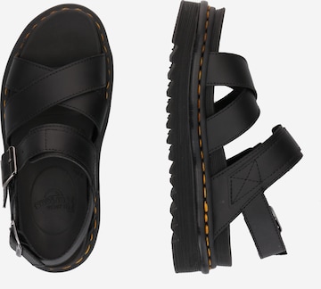 Dr. Martens Sandalen met riem 'Voss II' in Zwart