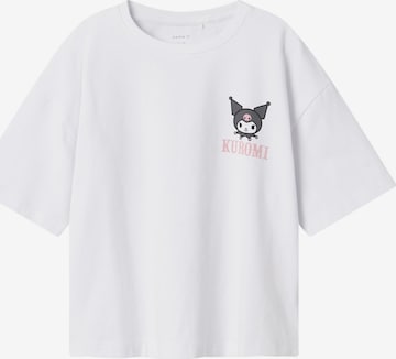 NAME IT - Camiseta 'Kuromi' en blanco: frente
