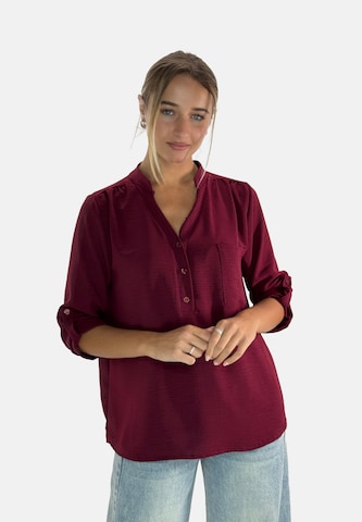 Elara Bluse i rød