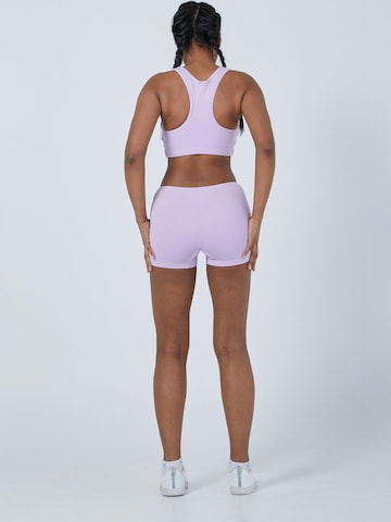 SPORTKIND Skinny Leggings 'Tights' in Lila