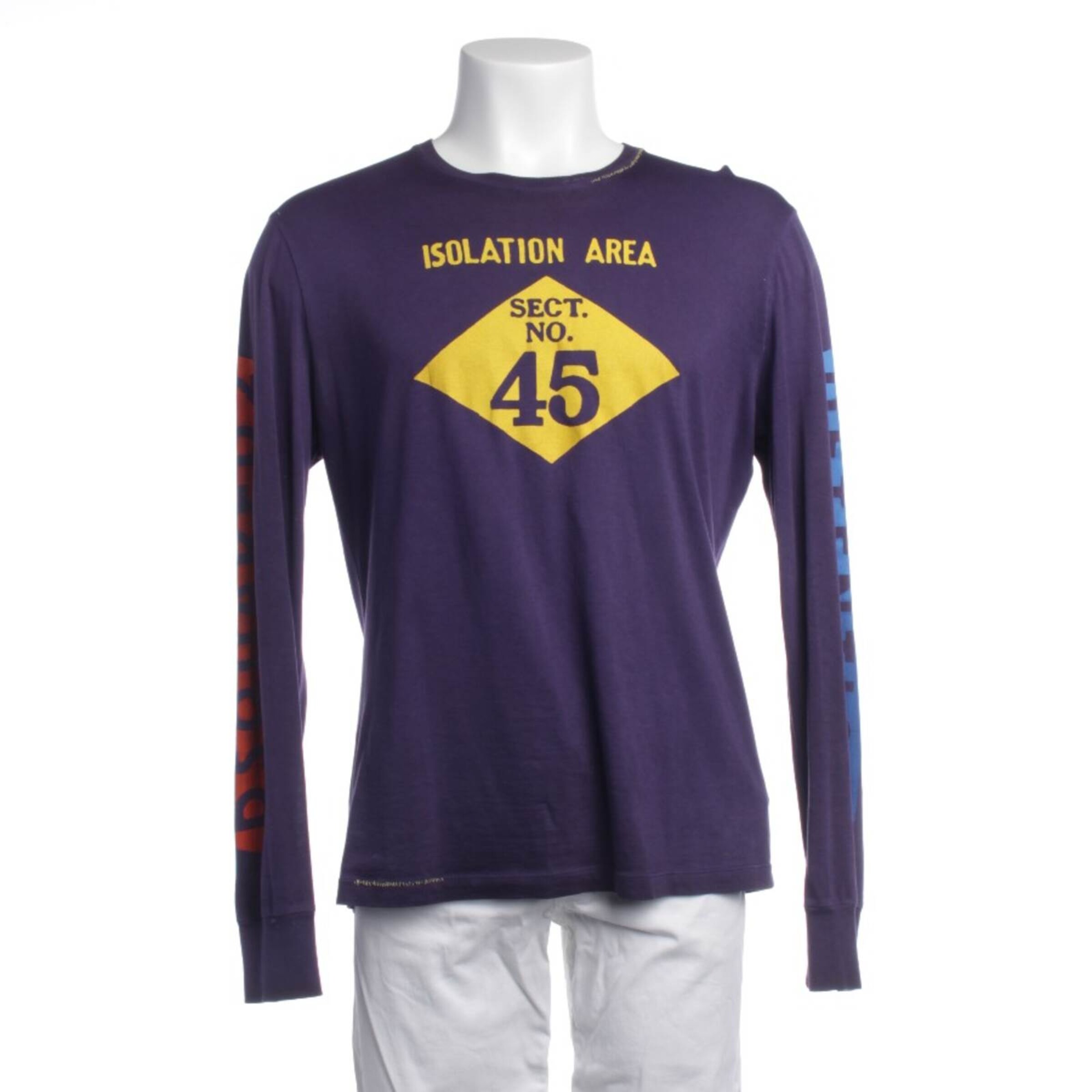 DSQUARED2 Freizeithemd / Shirt / Polohemd langarm in S in mischfarben, Produktansicht