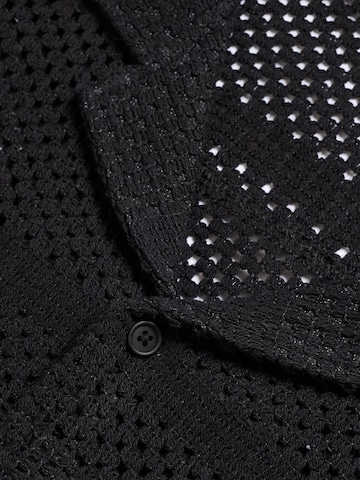 Denim Factory Comfort Fit Hemd 'Resort'‌‌‌‌‌‌‌ in Schwarz