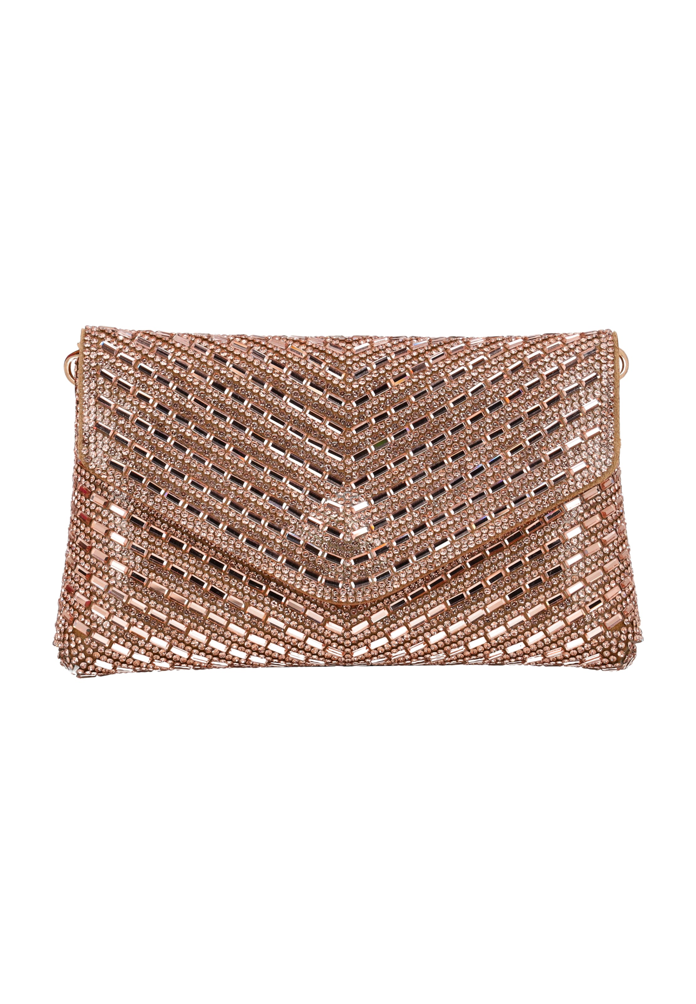 faina Schoudertas in Roze: voorkant