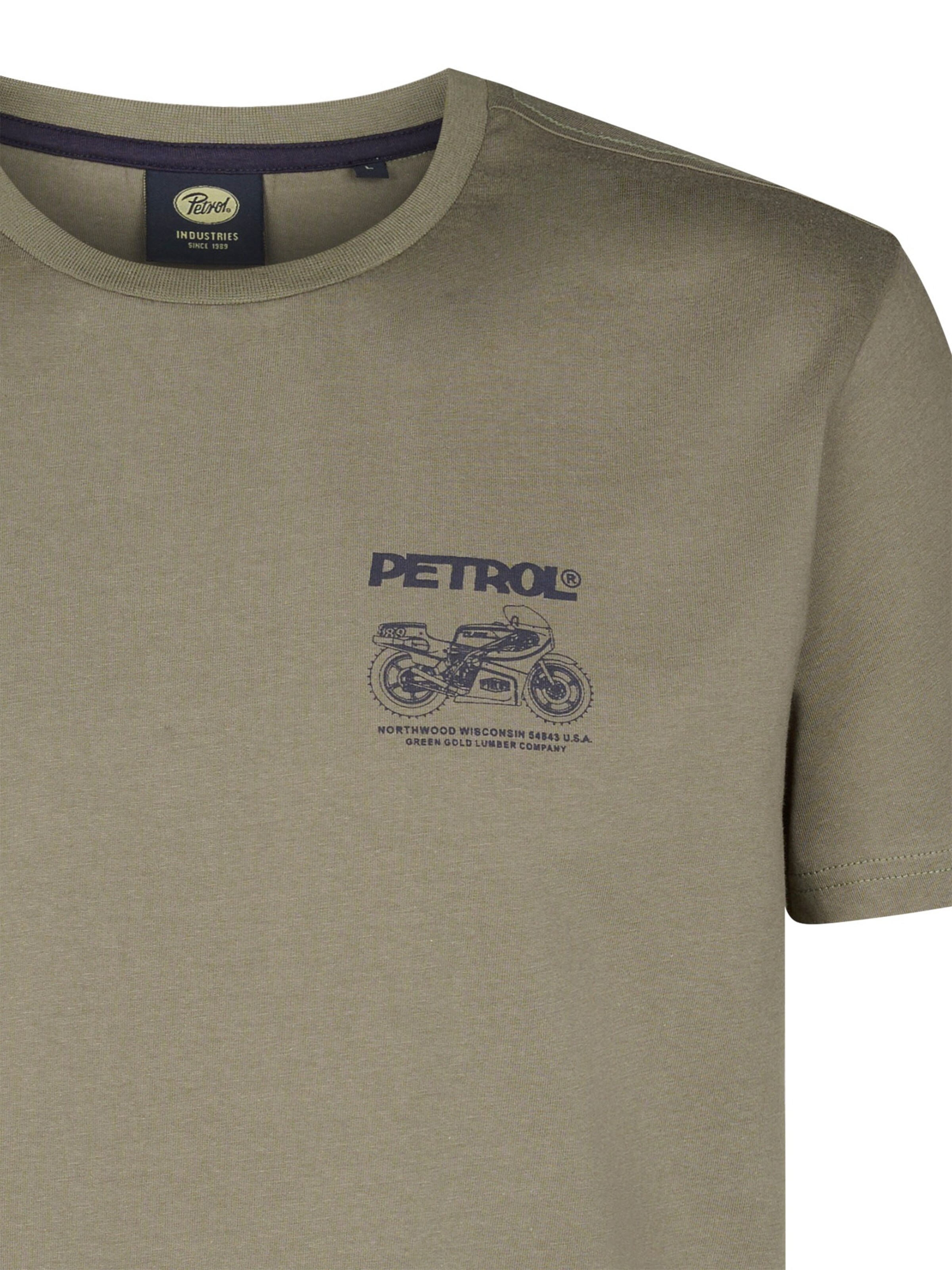 T-Shirt Petrol Industries en gris