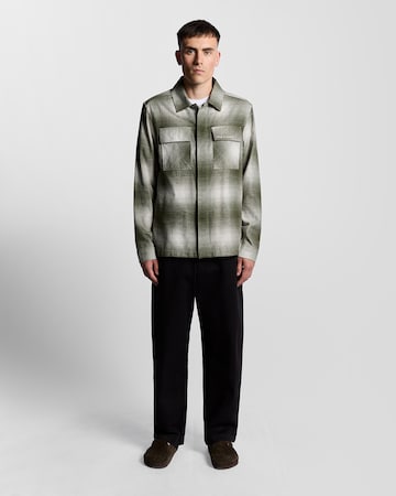 Lyle & Scott Regular fit Tussenjas in Grijs