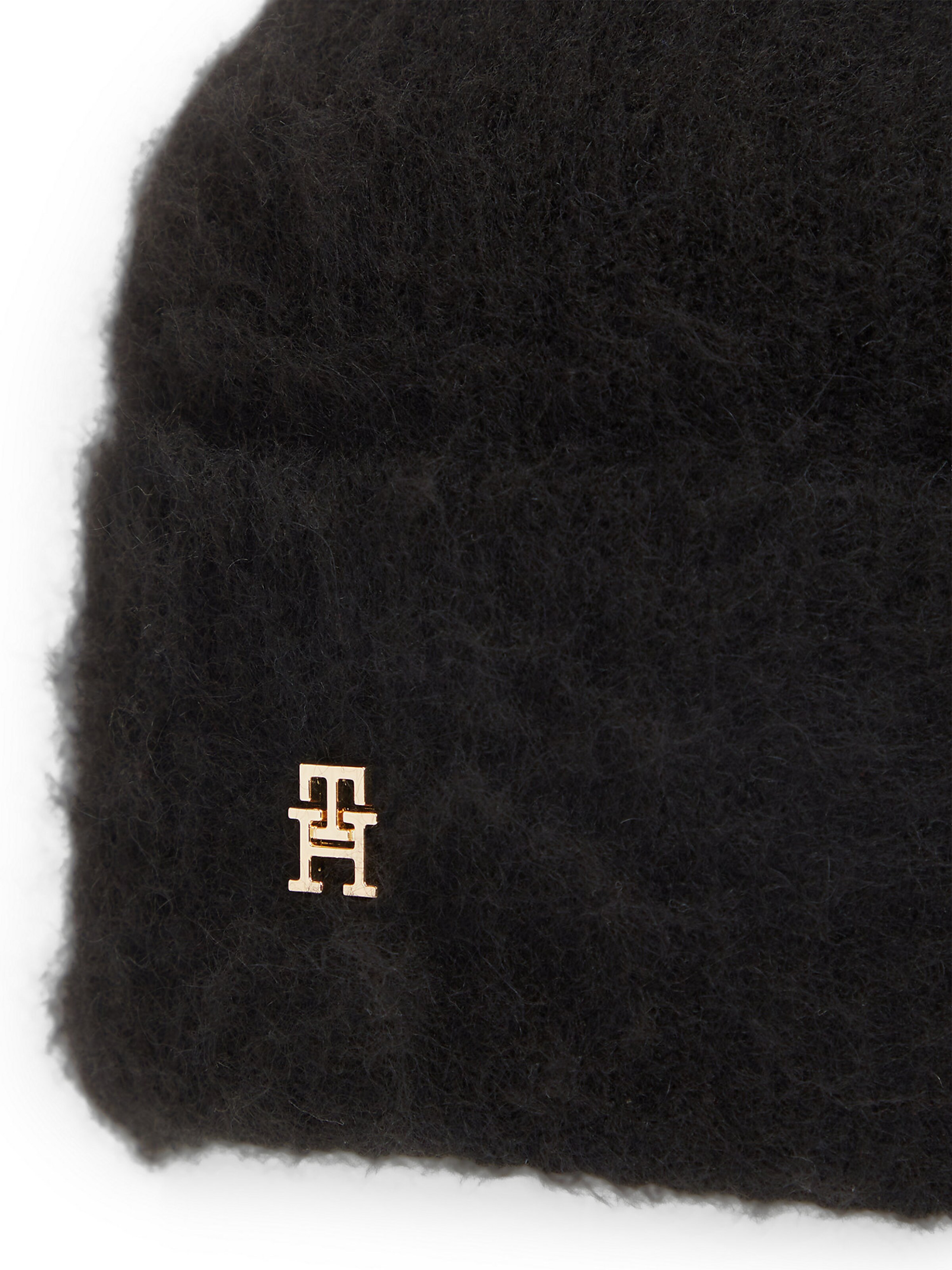 TOMMY HILFIGER Mütze 'Elevated Chic' in Schwarz