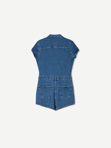 Bershka Jumpsuit in Blue