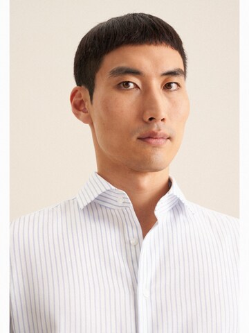 Coupe slim Chemise business SEIDENSTICKER en blanc