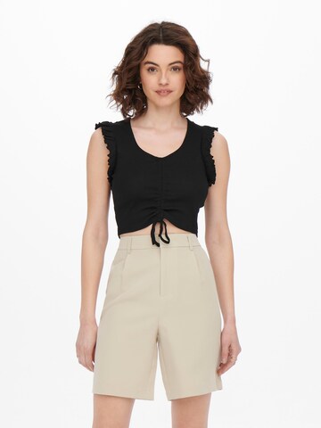 ONLY Top 'Laila' in Black: front