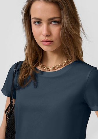 QS T-Shirt in Blau