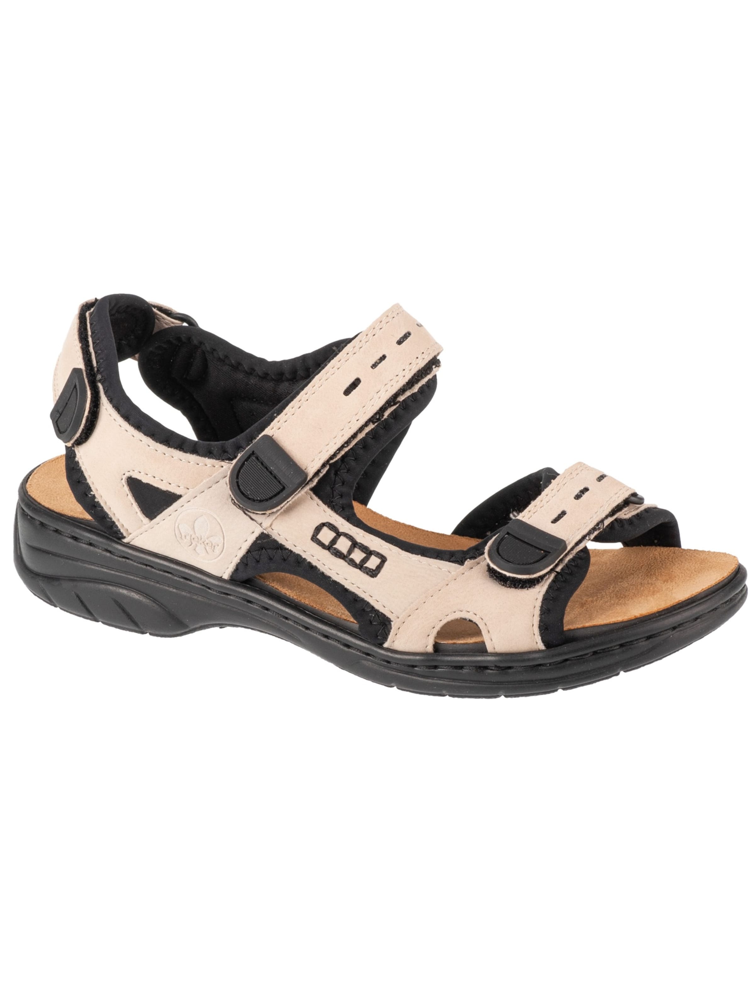 Rieker Sandals 'Rieker Sandals 64582' in Beige: front