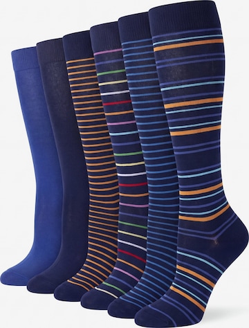 Ciocca Knee High Socks in Mixed colors: front