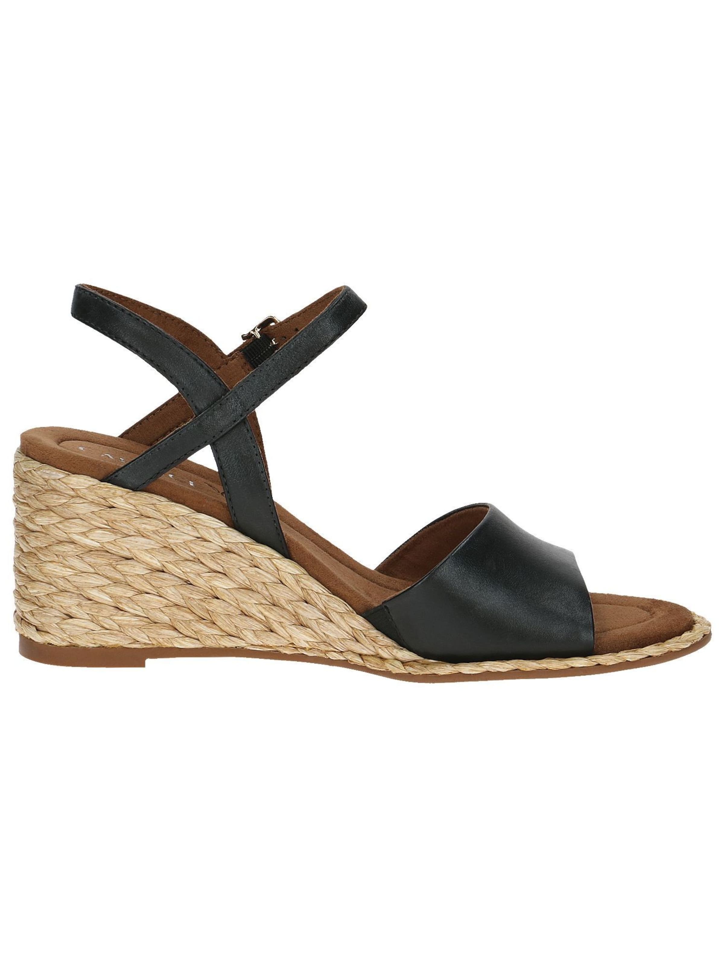 CAPRICE Sandaal in Zwart