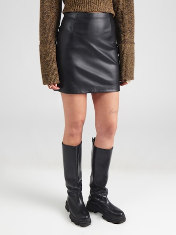 ABOUT YOU - Saia 'Remy' em preto: frente