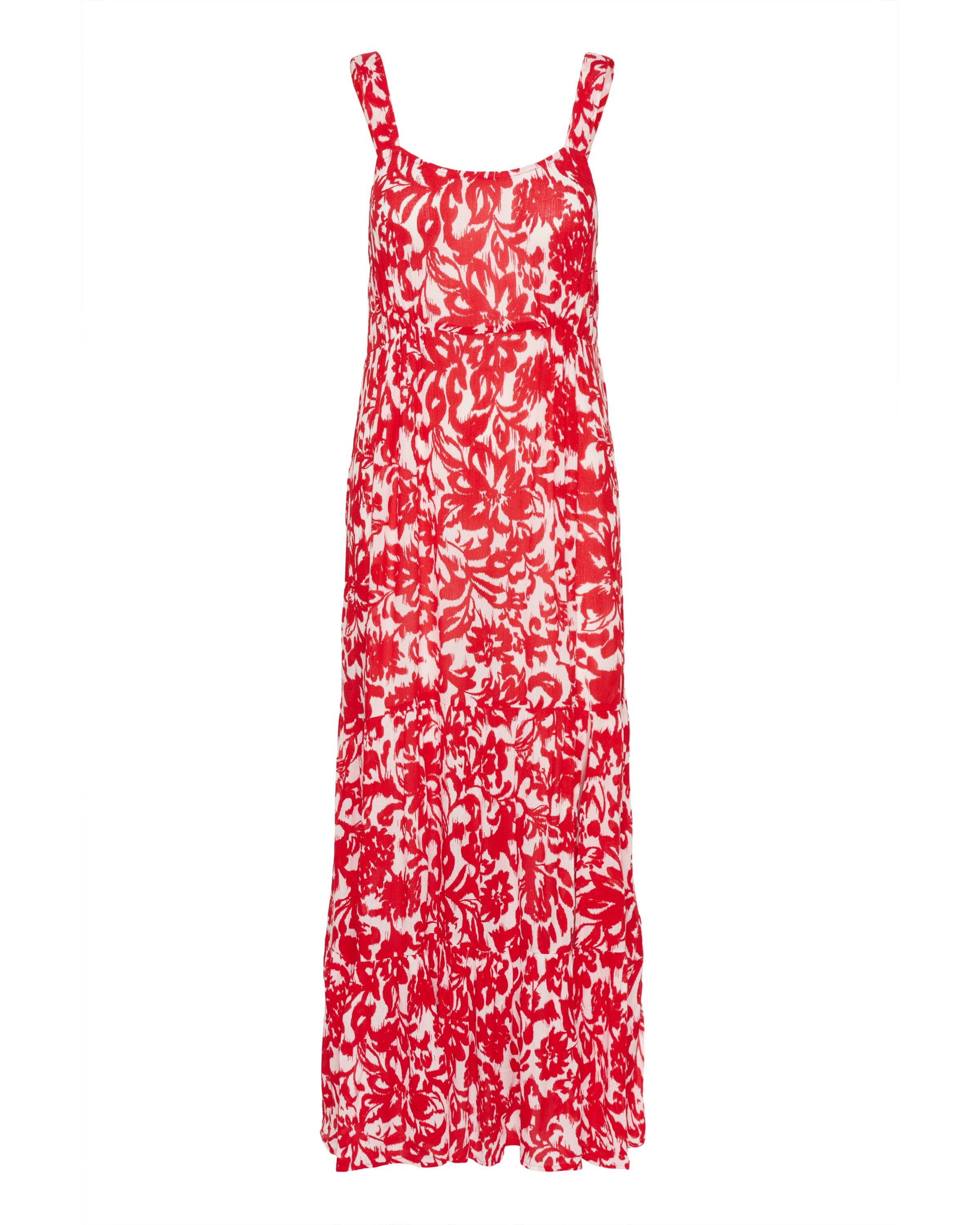 Kaffe - Vestido 'valery ' en rojo: frente
