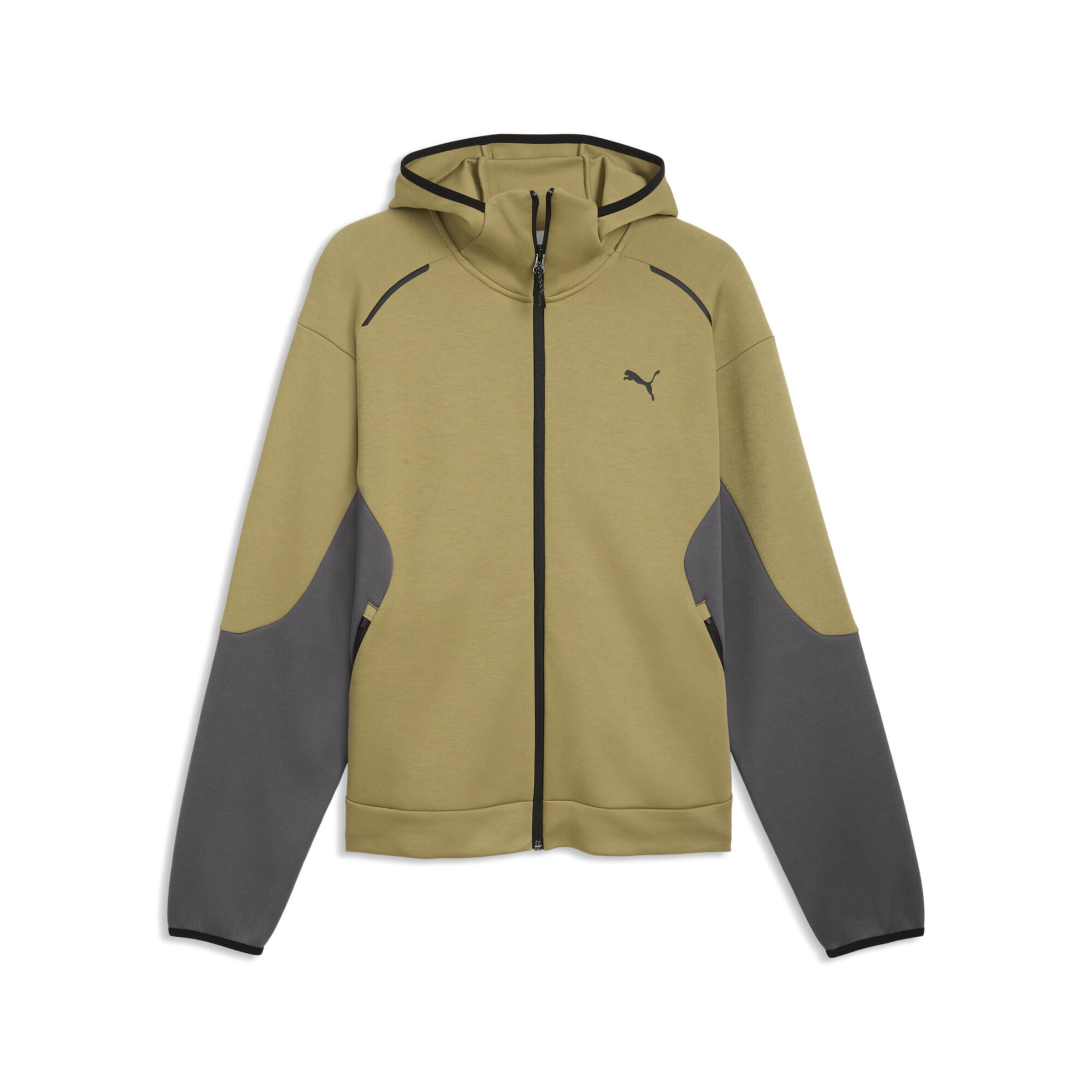 Veste de sport 'TECH' PUMA en vert : devant