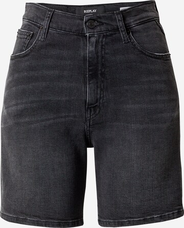 REPLAY Regular Jeans 'SHIRBEY' in Grijs: voorkant
