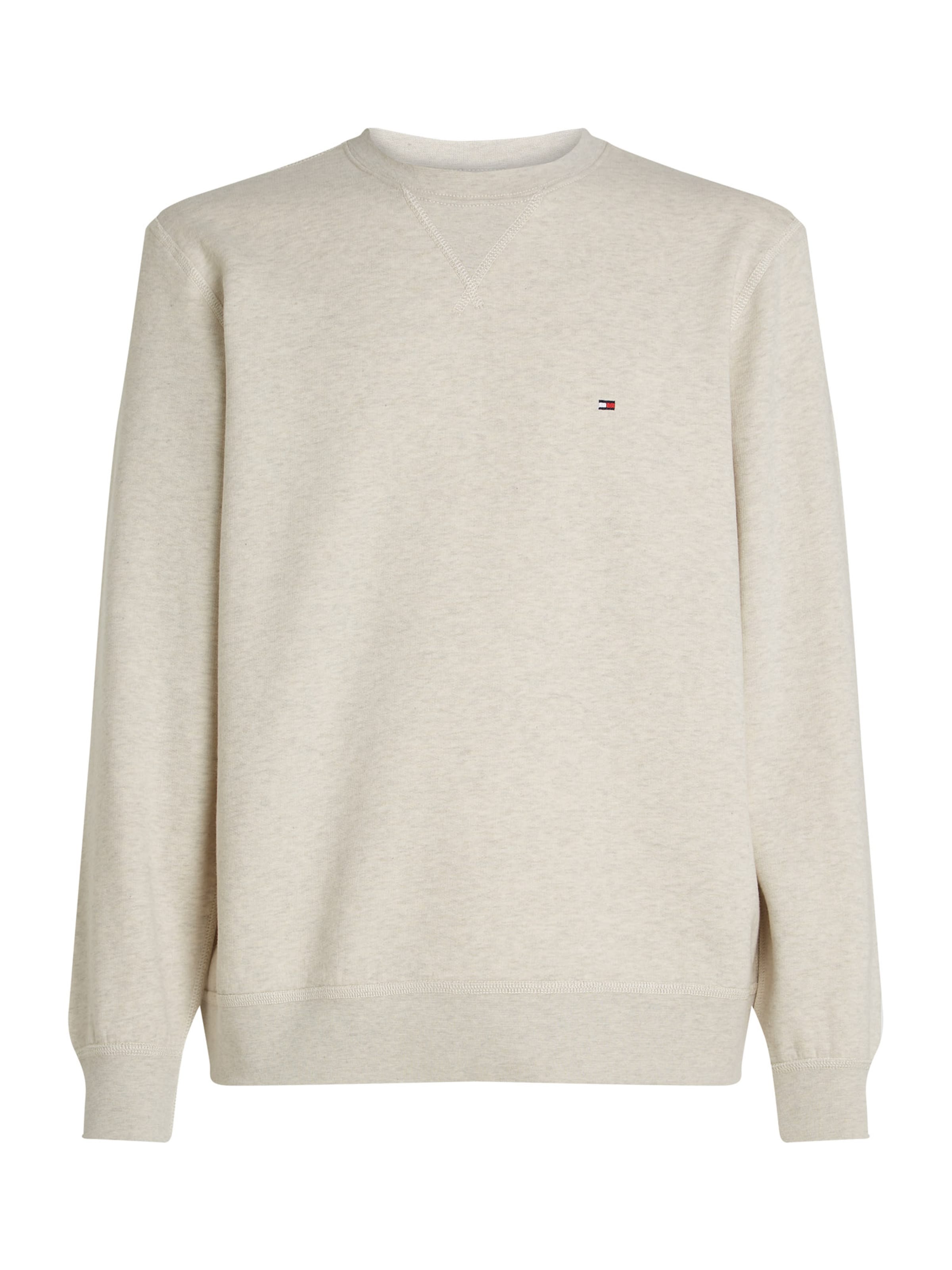 Sweat-shirt &#x27;Ess Seasonal&#x27; TOMMY HILFIGER en beige : devant
