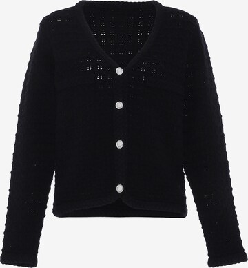 Cardigan faina en noir : devant